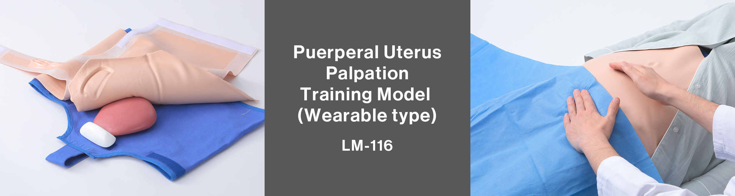 Puerperal Uterus Palpation Training Model (Wearable type)